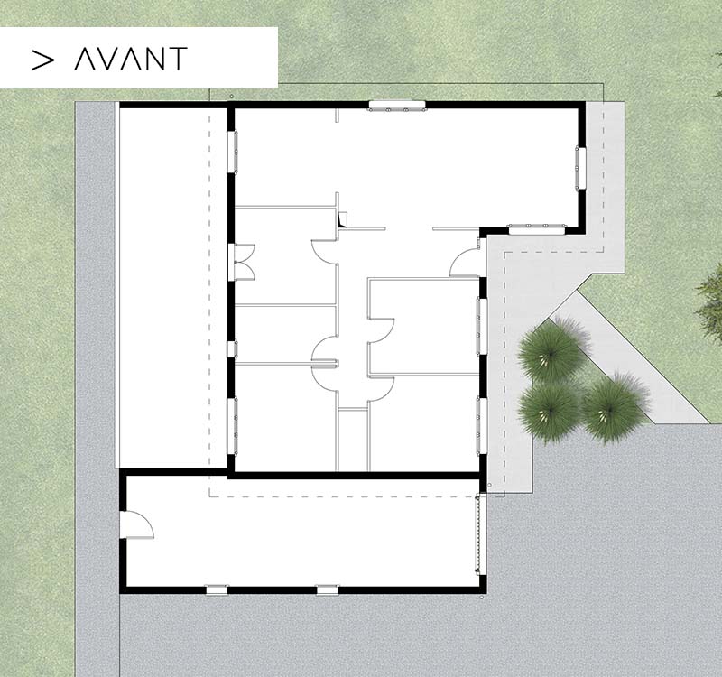 plan habitation avant